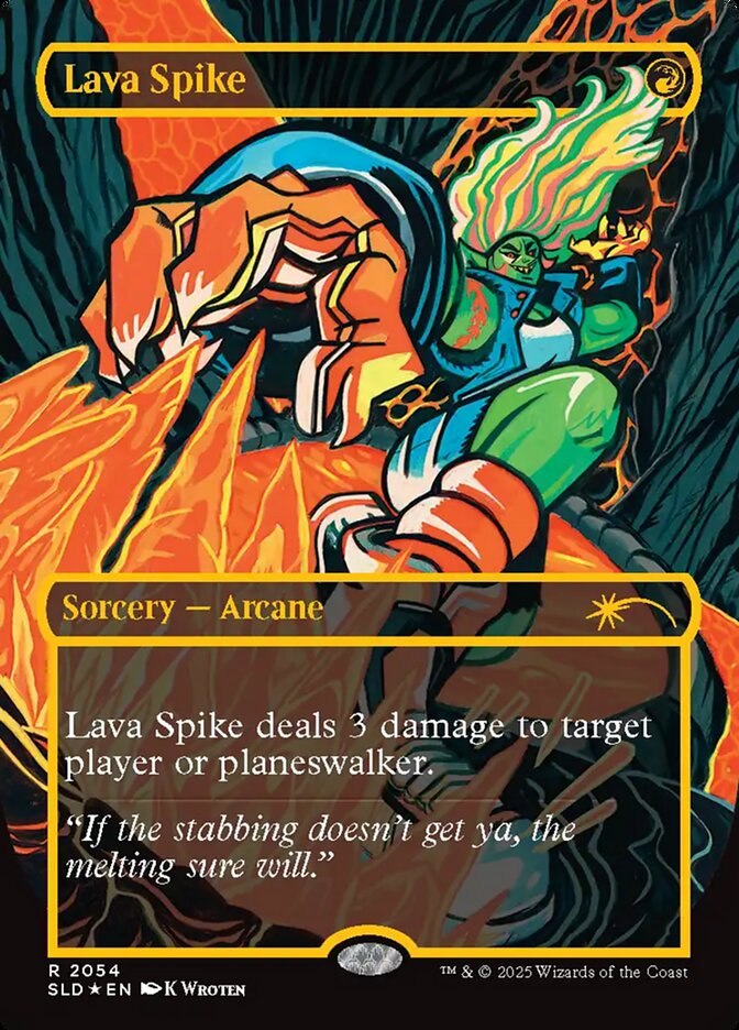 Espículo de Lava / Lava Spike - Magic: The Gathering - MoxLand