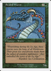 Serpente Terrestre Escamada / Scaled Wurm - Magic: The Gathering - MoxLand