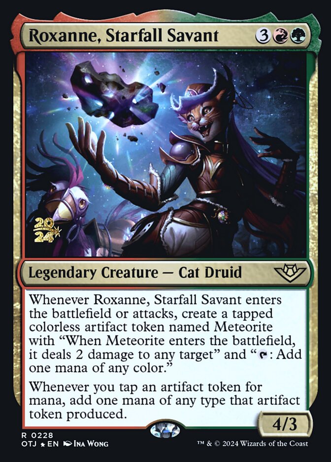 Roxanne, Erudita dos Meteoros / Roxanne, Starfall Savant - Magic: The Gathering - MoxLand