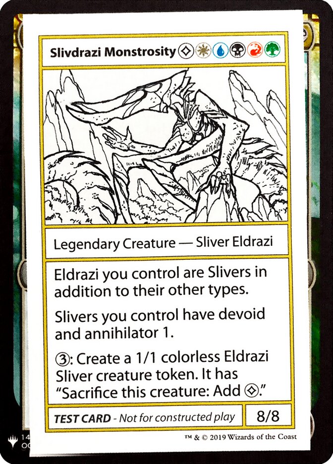 Slivdrazi Monstrosity - Magic: The Gathering - MoxLand