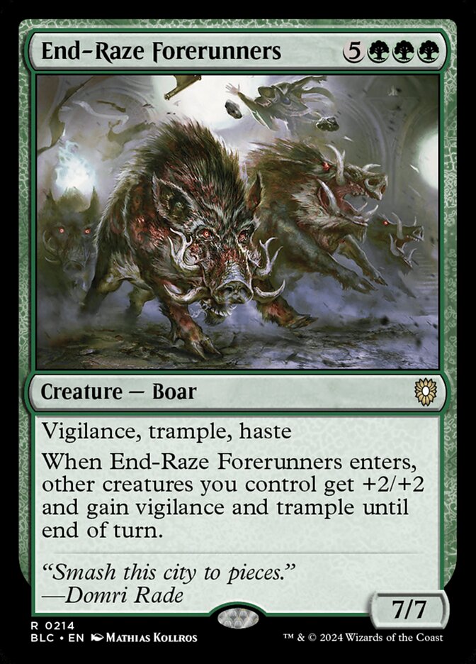 Pioneiros do Arrasamento Final / End-Raze Forerunners - Magic: The Gathering - MoxLand