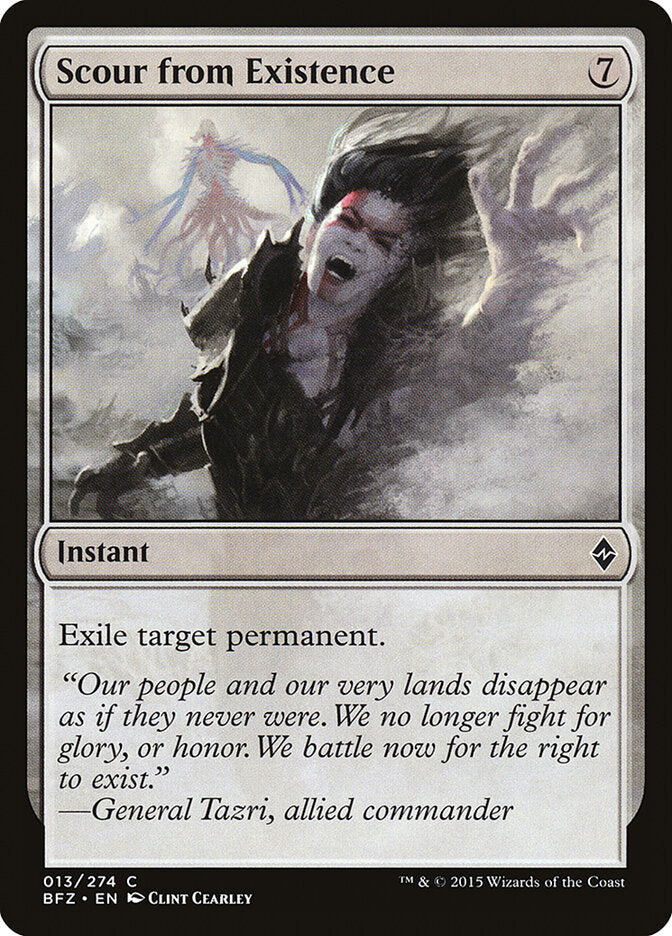 Varrer da Existência / Scour from Existence - Magic: The Gathering - MoxLand
