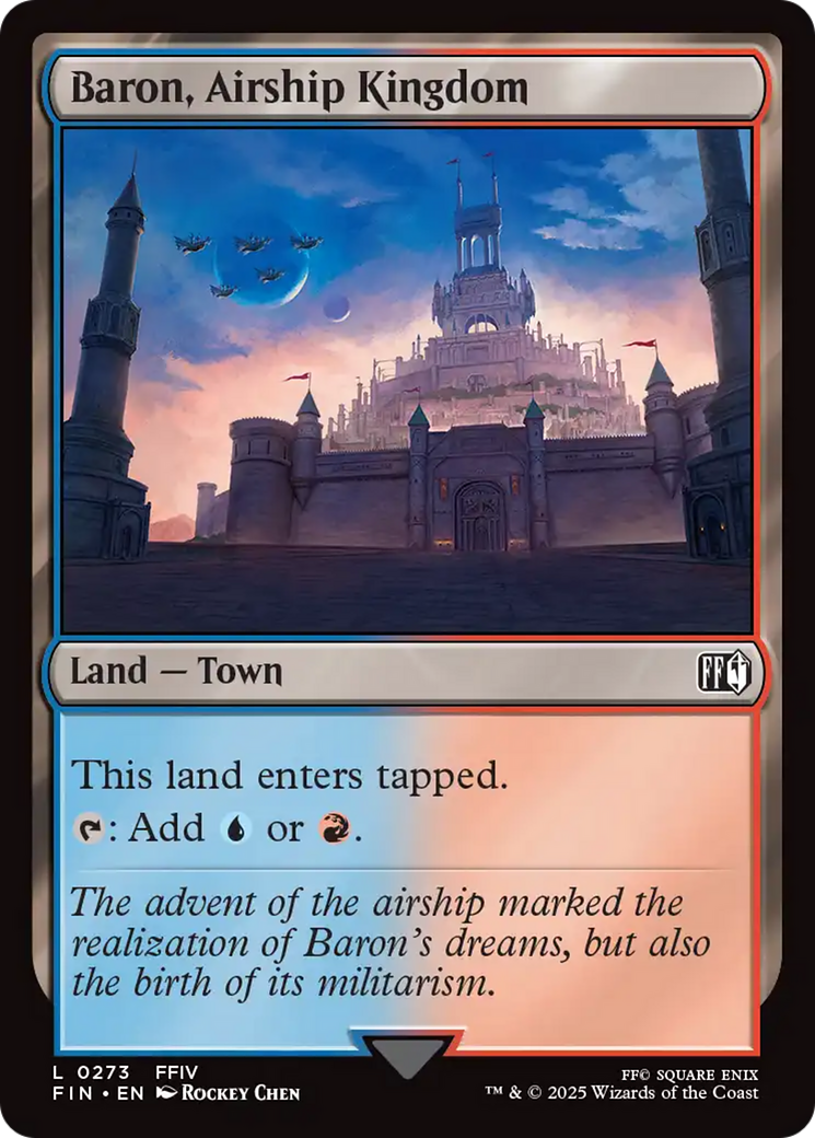 Baron, Reino dos Helibarcos / Baron, Airship Kingdom - Magic: The Gathering - MoxLand