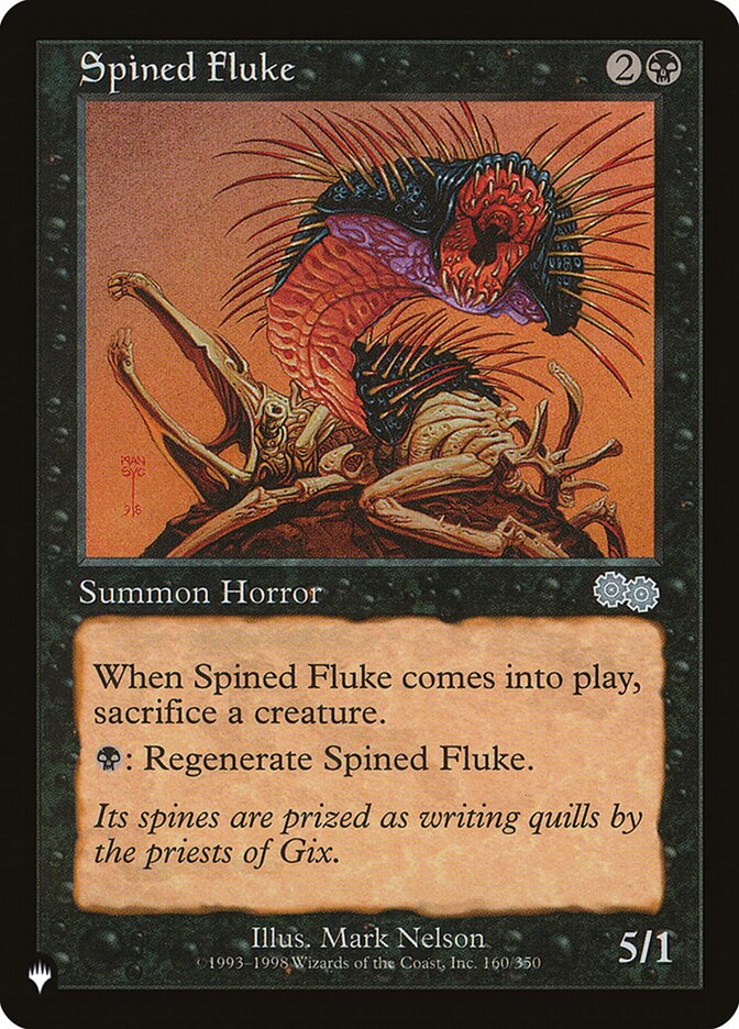 Fascíola Espinhenta / Spined Fluke - Magic: The Gathering - MoxLand