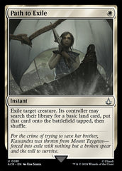 Caminho para o Exílio / Path to Exile - Magic: The Gathering - MoxLand