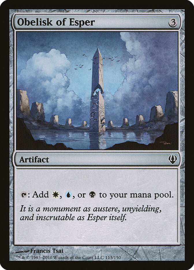 Obelisco de Esper / Obelisk of Esper - Magic: The Gathering - MoxLand