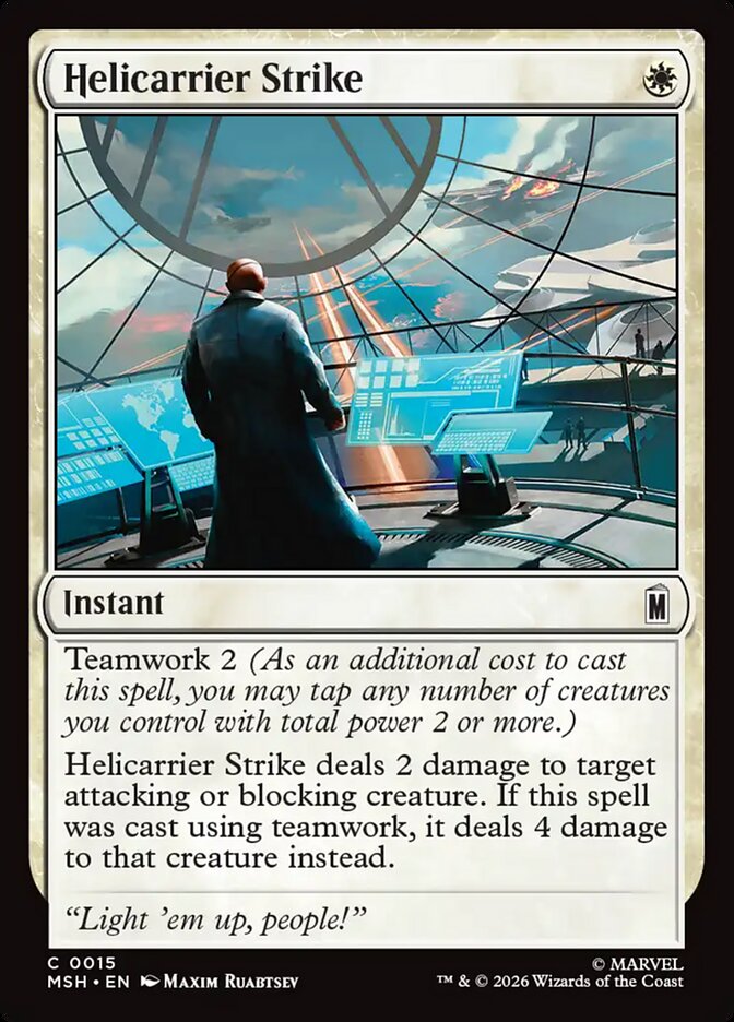 Helicarrier Strike - Magic: The Gathering - MoxLand