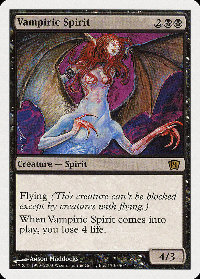 Espírito Vampírico / Vampiric Spirit - Magic: The Gathering - MoxLand