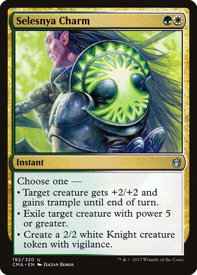 Amuleto Selesnya / Selesnya Charm - Magic: The Gathering - MoxLand