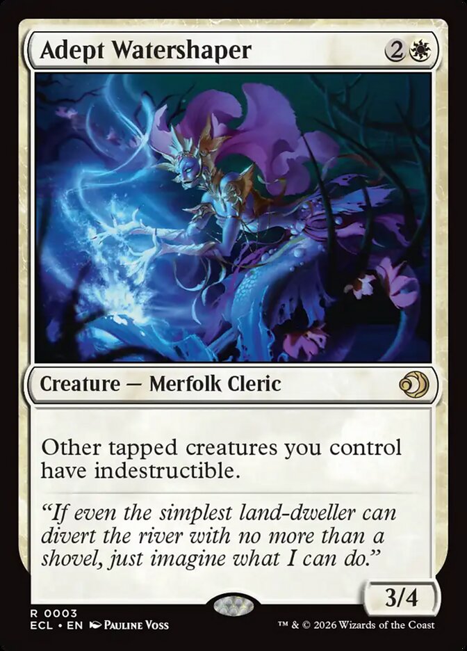 Hidromodeladora Especialista / Adept Watershaper - Magic: The Gathering - MoxLand