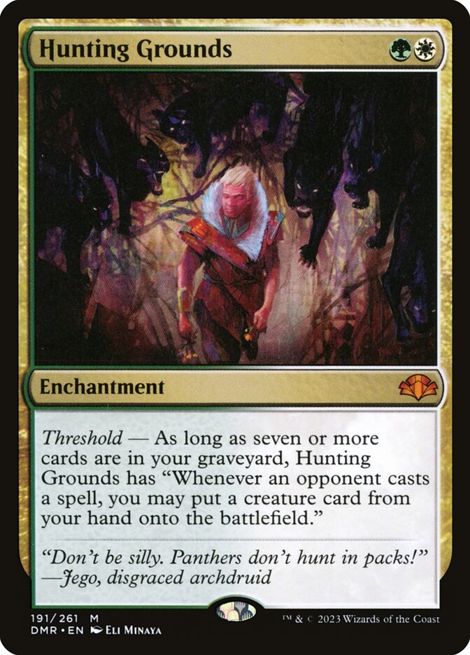 Campos de Caça / Hunting Grounds - Magic: The Gathering - MoxLand