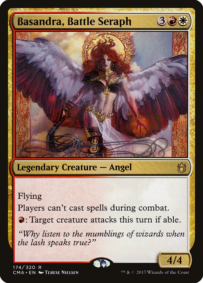 Basandra, Battle Seraph / Basandra, Battle Seraph - Magic: The Gathering - MoxLand