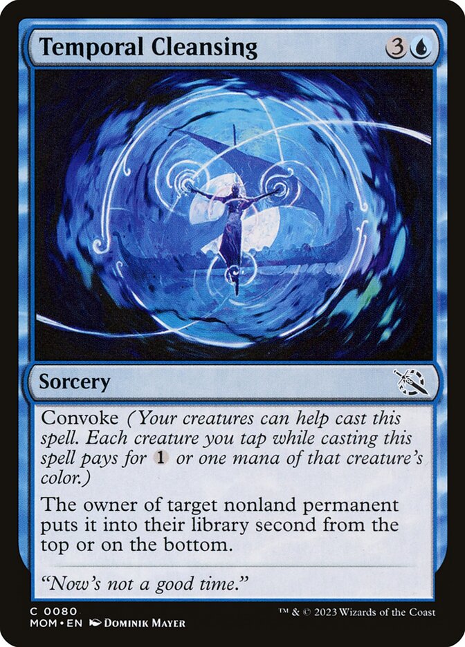 Limpeza Temporal / Temporal Cleansing - Magic: The Gathering - MoxLand