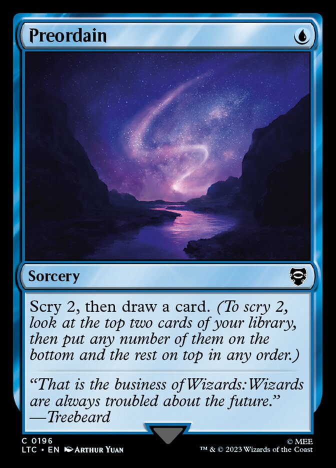 Preordenar / Preordain - Magic: The Gathering - MoxLand