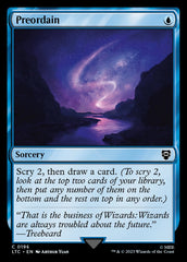 Preordenar / Preordain - Magic: The Gathering - MoxLand