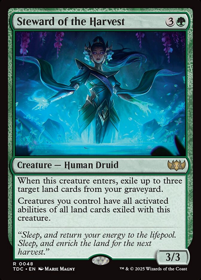 Steward of the Harvest - Magic: The Gathering - MoxLand
