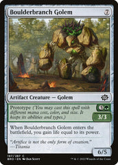 Golem Pedragalho / Boulderbranch Golem - Magic: The Gathering - MoxLand