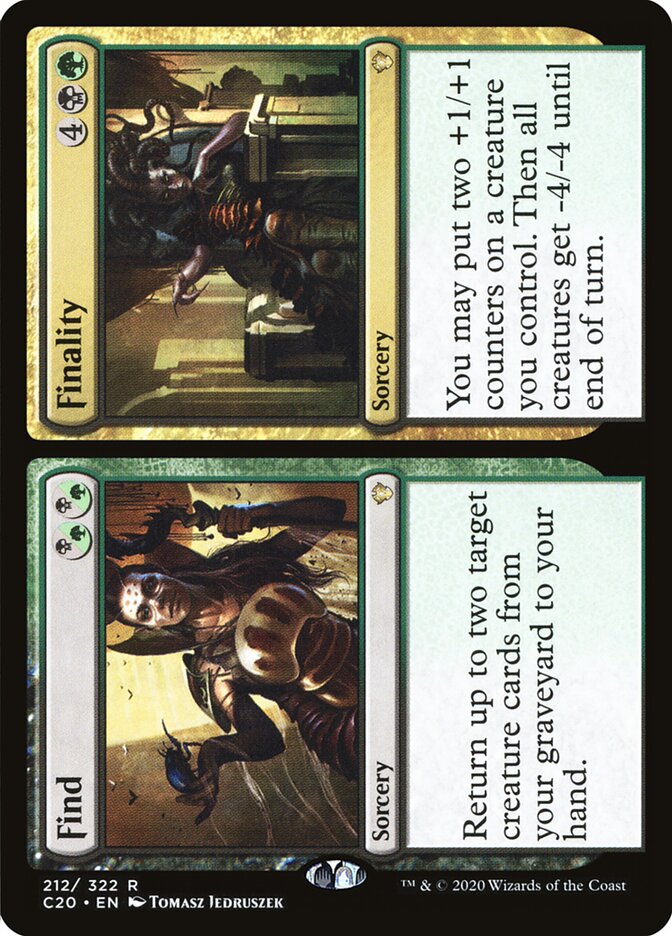 Sentir / Sentido / Find / Finality - Magic: The Gathering - MoxLand