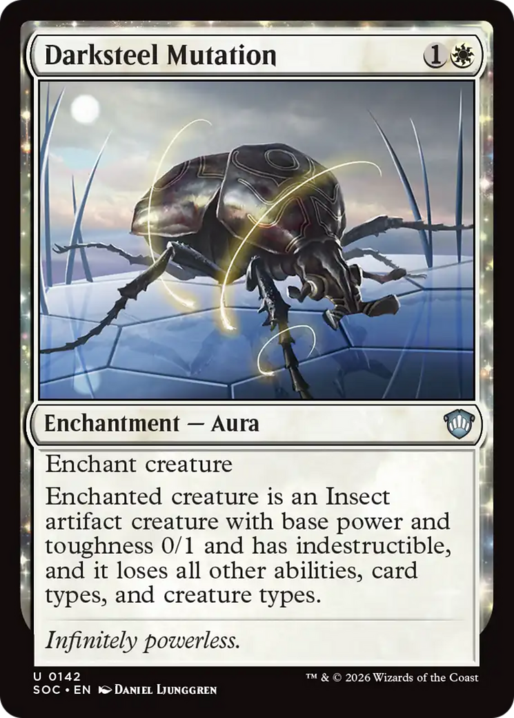 Mutação de Aço Negro / Darksteel Mutation - Magic: The Gathering - MoxLand