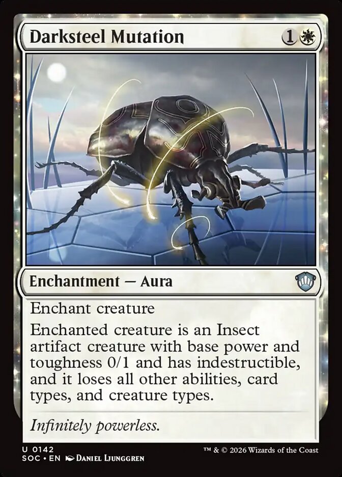Mutação de Aço Negro / Darksteel Mutation - Magic: The Gathering - MoxLand