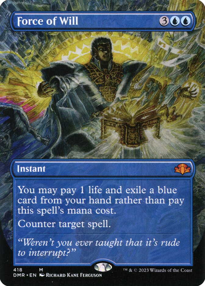Força de Vontade / Force of Will - Magic: The Gathering - MoxLand