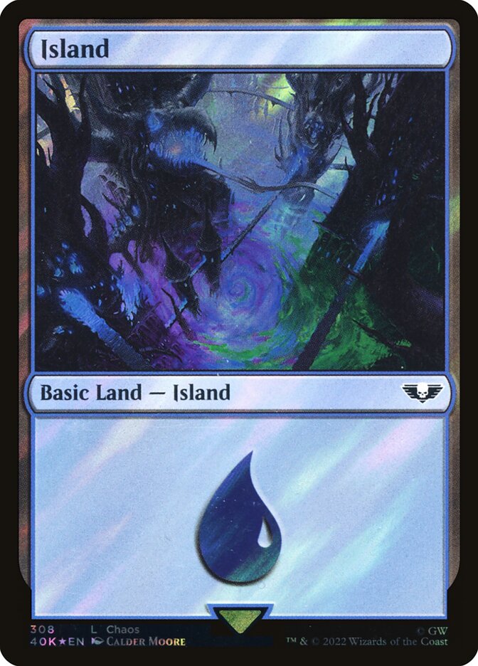 Ilha / Island - Magic: The Gathering - MoxLand