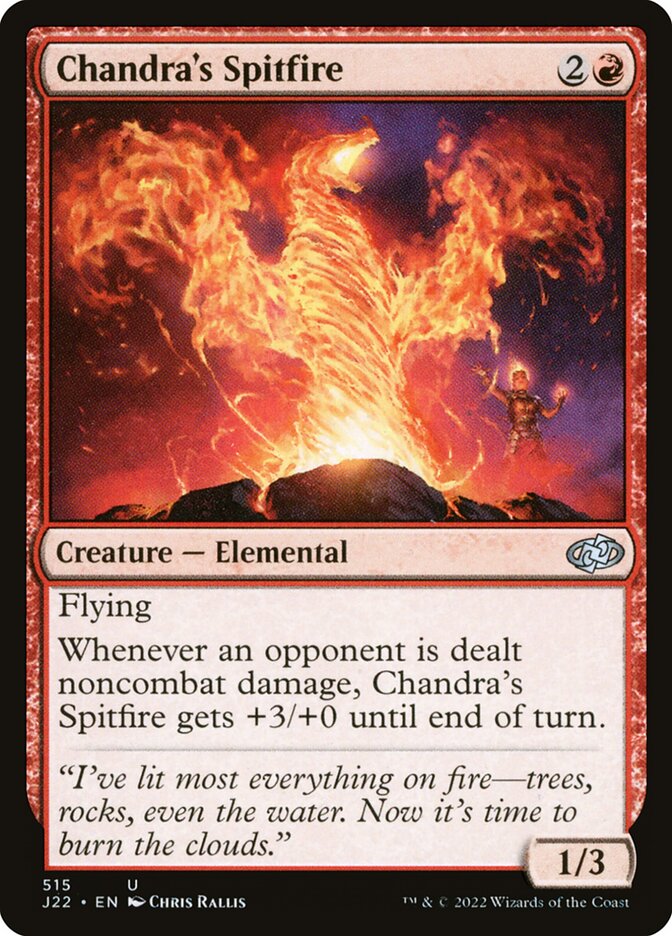 Cospe-Fogo de Chandra / Chandra's Spitfire - Magic: The Gathering - MoxLand