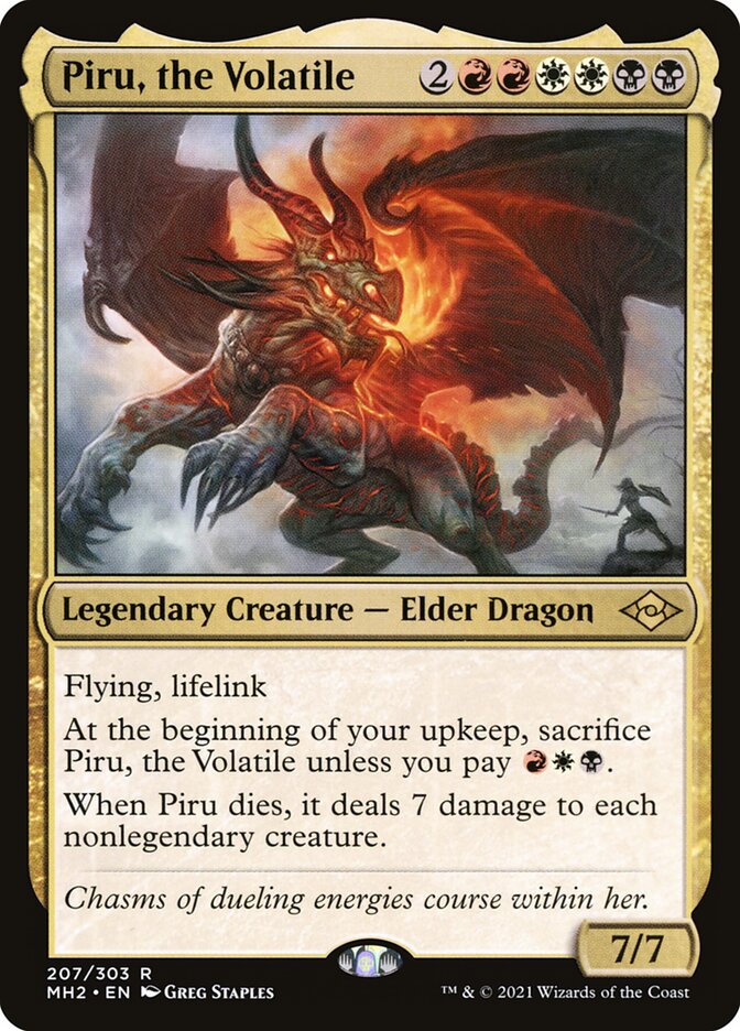 Pairoo, a Volátil / Piru, the Volatile - Magic: The Gathering - MoxLand