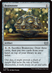 Pedra Cerebral / Brainstone - Magic: The Gathering - MoxLand