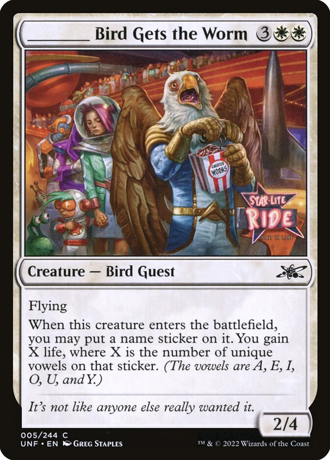 _____ Bird Gets the Worm - Magic: The Gathering - MoxLand