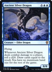 Dragão de Prata Ancião / Ancient Silver Dragon - Magic: The Gathering - MoxLand