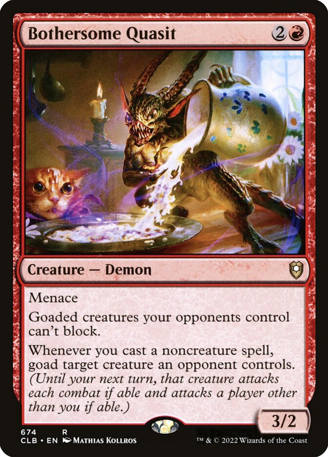 Quasit Inconveniente / Bothersome Quasit - Magic: The Gathering - MoxLand