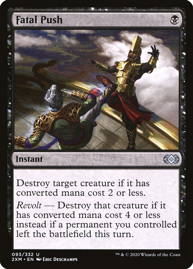 Empurrão Fatal / Fatal Push - Magic: The Gathering - MoxLand