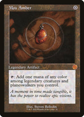 Mox de Âmbar / Mox Amber - Magic: The Gathering - MoxLand