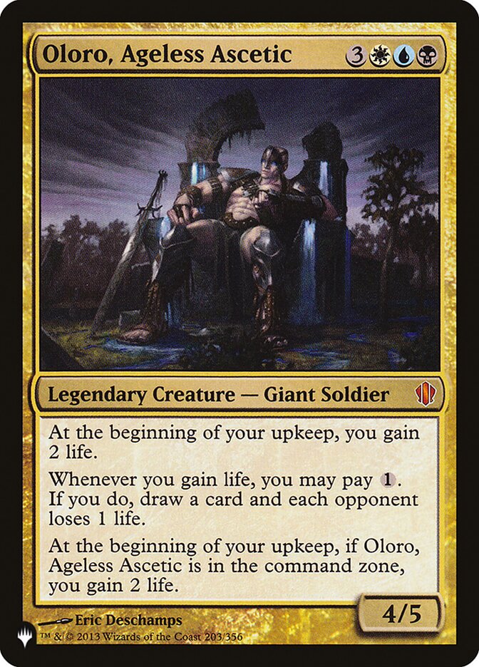Oloro, Ageless Ascetic - Magic: The Gathering - MoxLand