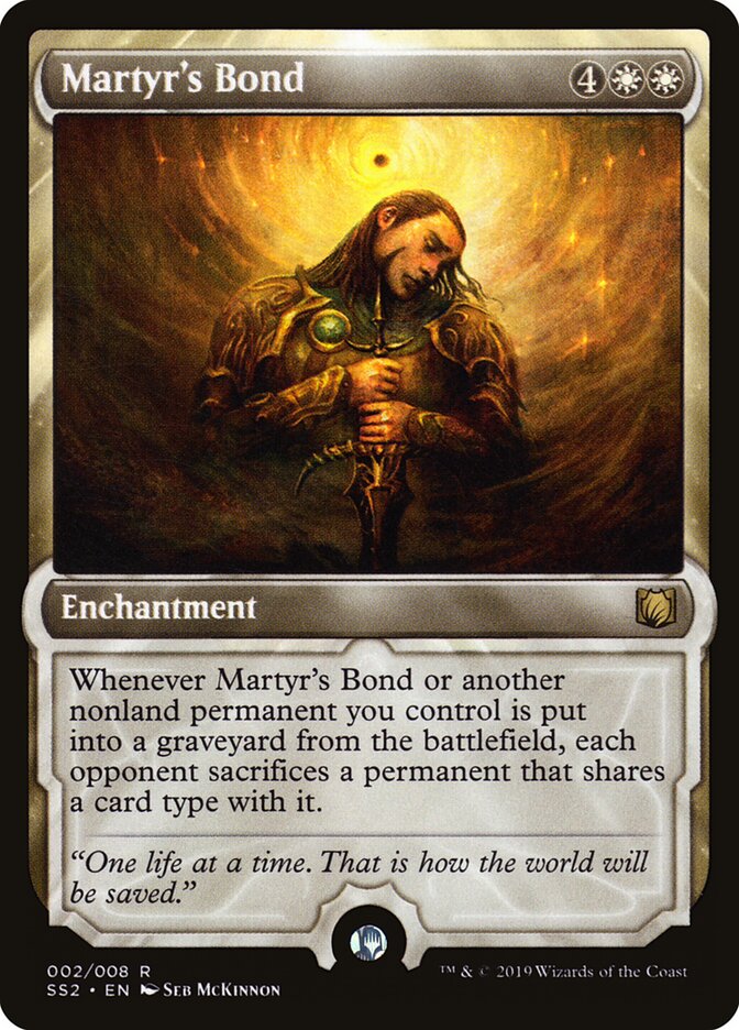 Martyr's Bond / Martyr's Bond - Magic: The Gathering - MoxLand