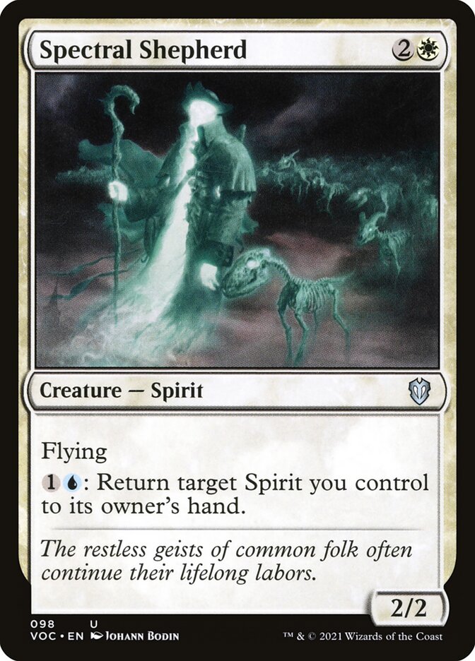 Pastor Espectral / Spectral Shepherd - Magic: The Gathering - MoxLand