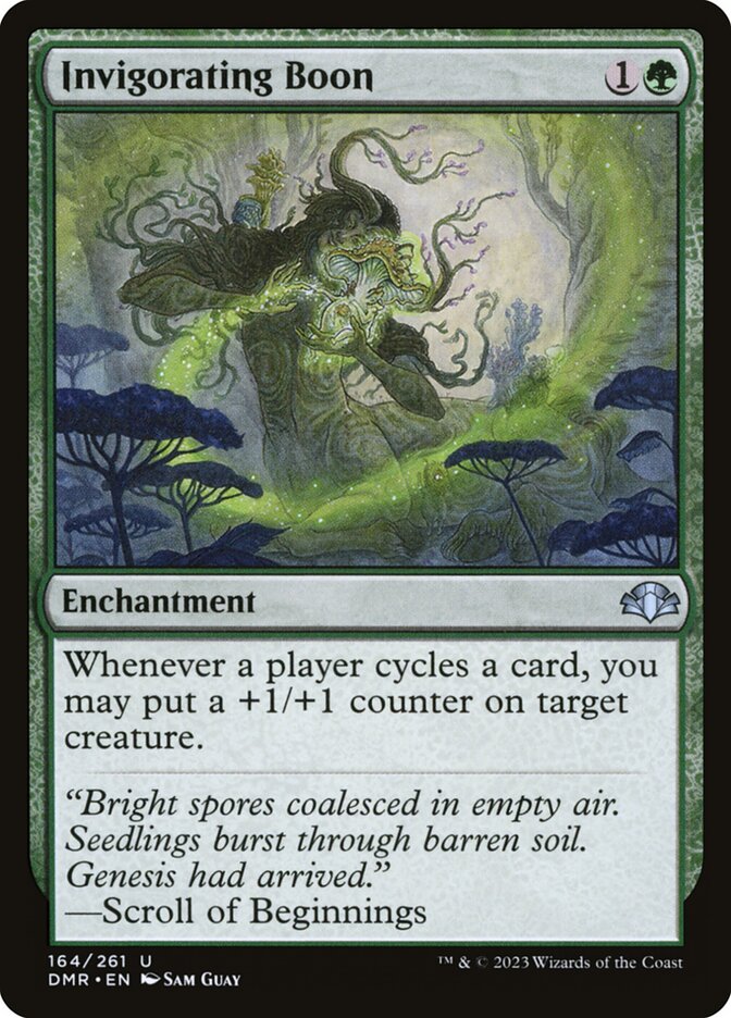 Dádiva Revigorante / Invigorating Boon - Magic: The Gathering - MoxLand