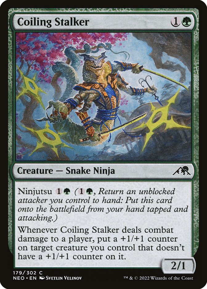 Espreitador Serpejante / Coiling Stalker - Magic: The Gathering - MoxLand