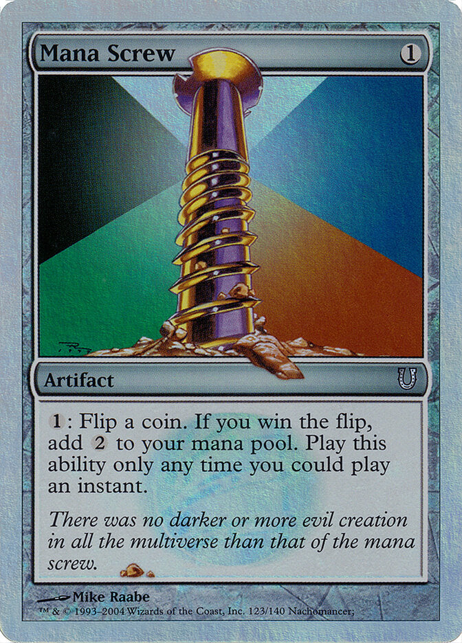 Mana Screw - Magic: The Gathering - MoxLand