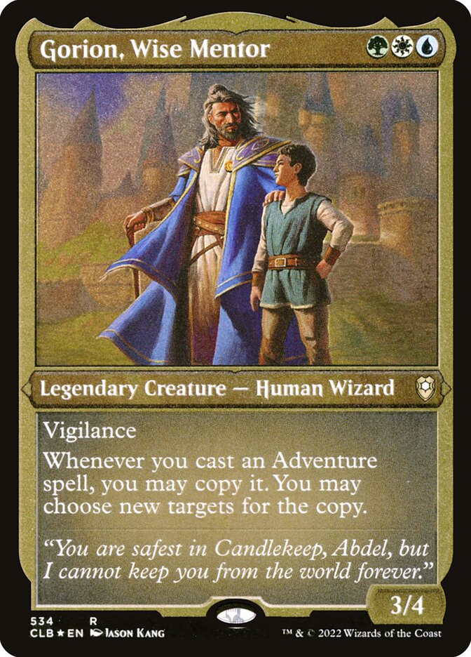 Gorion, Mentor Sábio / Gorion, Wise Mentor - Magic: The Gathering - MoxLand