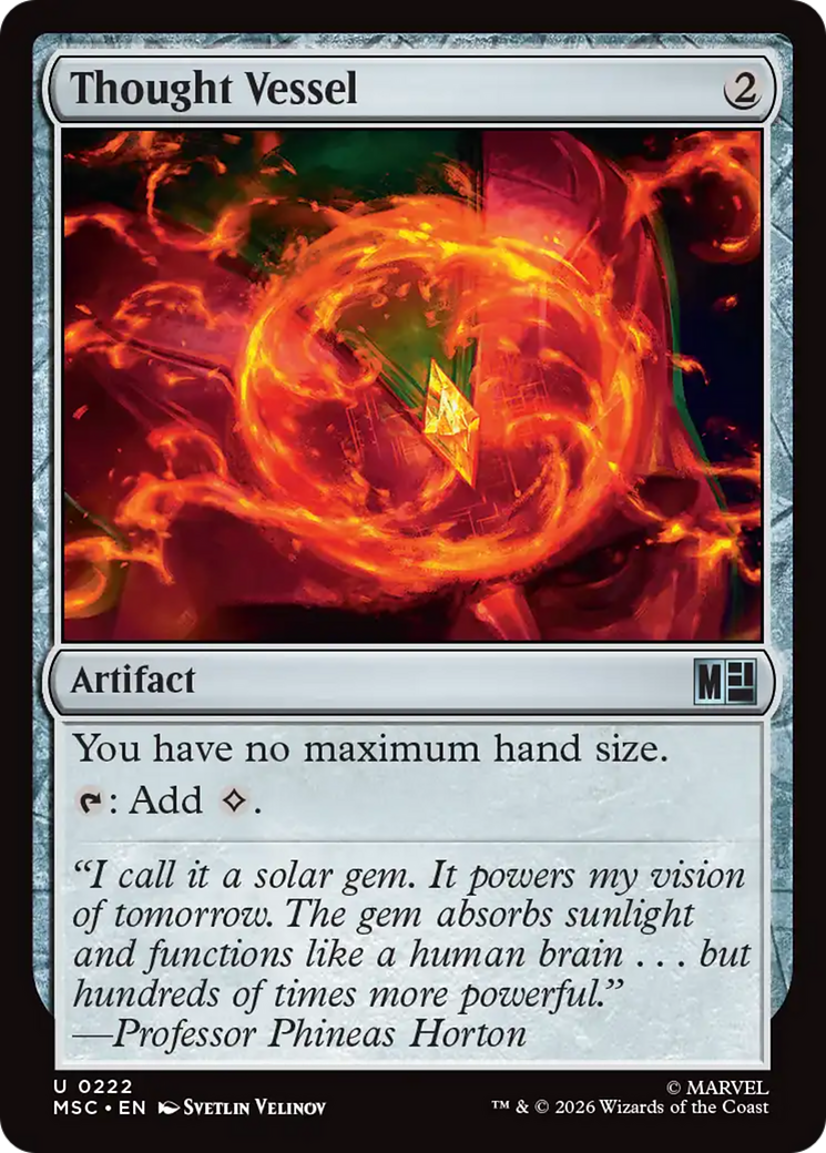 Receptáculo de Pensamentos / Thought Vessel - Magic: The Gathering - MoxLand