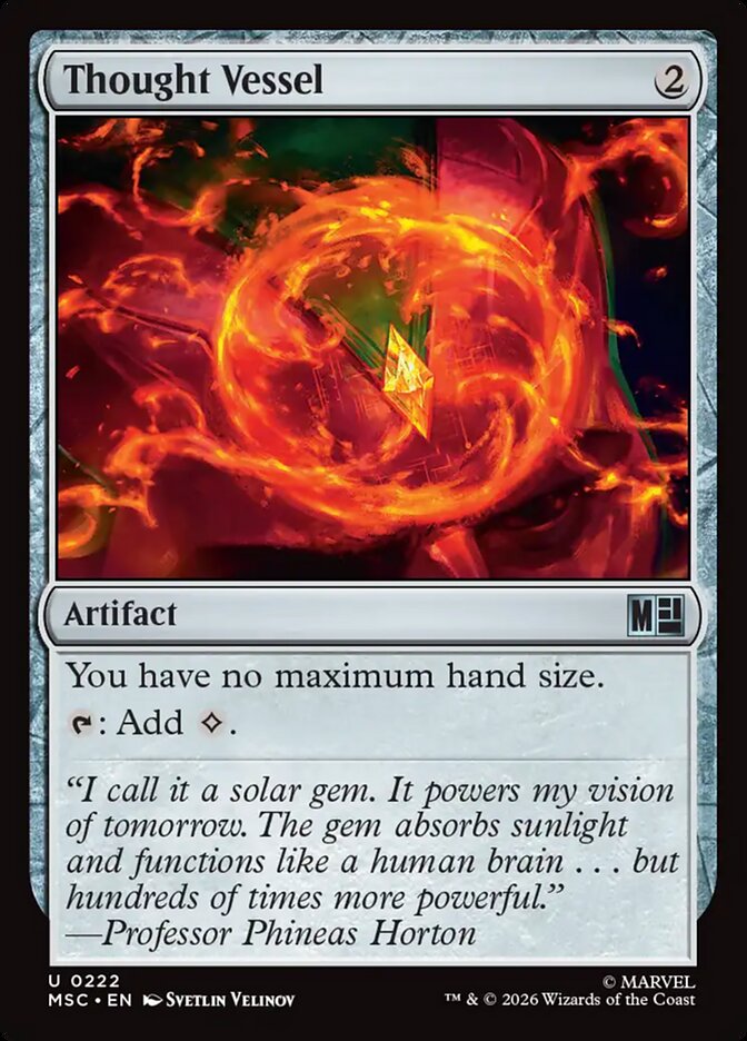 Receptáculo de Pensamentos / Thought Vessel - Magic: The Gathering - MoxLand
