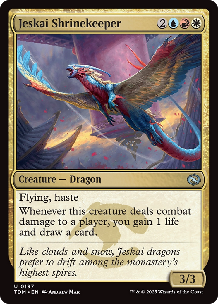 Guardião do Sacrário Jeskai / Jeskai Shrinekeeper - Magic: The Gathering - MoxLand
