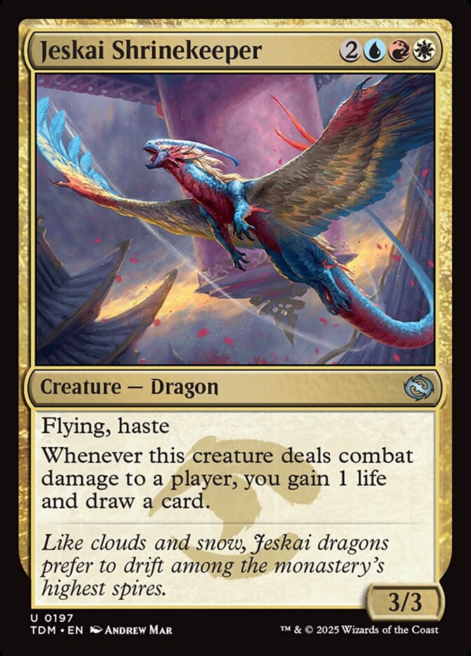 Guardião do Sacrário Jeskai / Jeskai Shrinekeeper - Magic: The Gathering - MoxLand