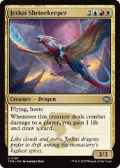 Guardião do Sacrário Jeskai / Jeskai Shrinekeeper - Magic: The Gathering - MoxLand