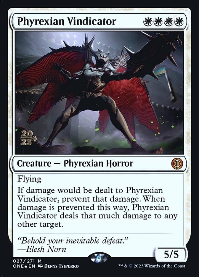 Vingadora Phyrexiana / Phyrexian Vindicator - Magic: The Gathering - MoxLand