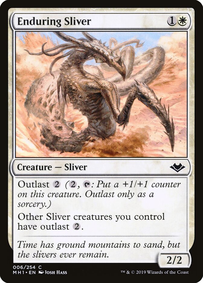 Fractius Resistente / Enduring Sliver - Magic: The Gathering - MoxLand