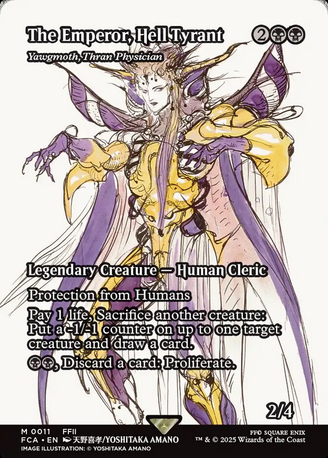 The Emperor, Hell Tyrant - Magic: The Gathering - MoxLand
