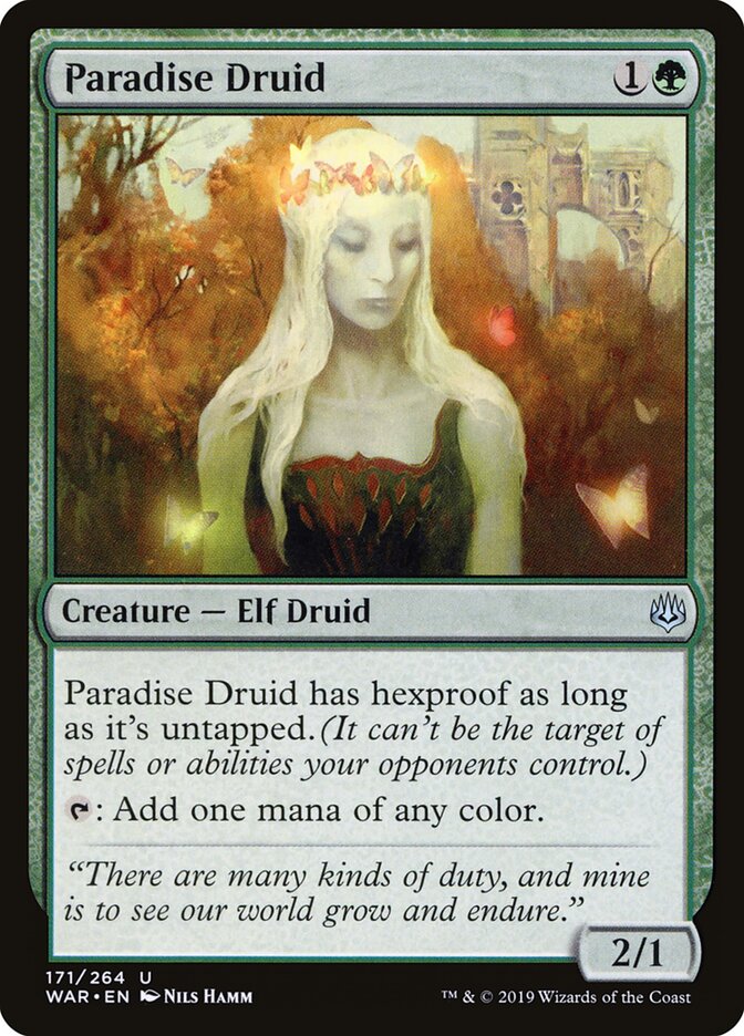 Druida do Paraíso / Paradise Druid - Magic: The Gathering - MoxLand